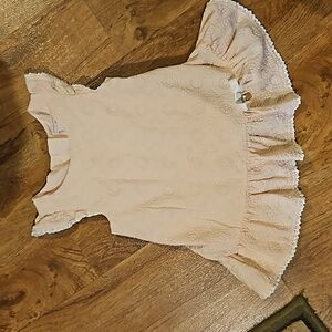 Girls Catherine Malandrino pink top/dress size 6